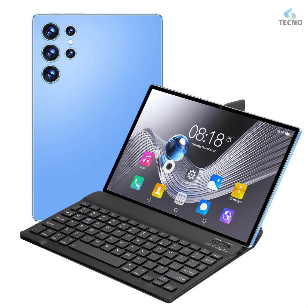 Tablet Pc Mil10 Android 13 128gb Memória 6gb Ram10 Polegadas Tablet Pc Milli TECNO